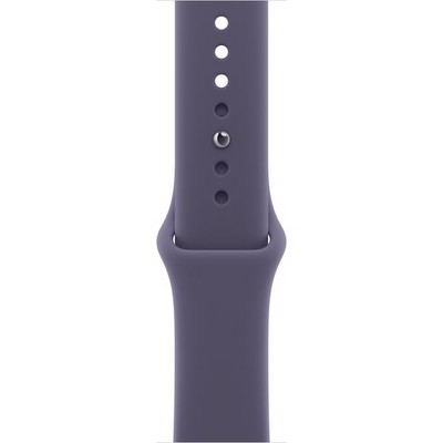 Умные часы Apple Watch Series 11, 46 mm, Silver Aluminium Purple Fog Sport Band - фото 51986