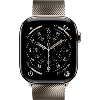 Умные часы Apple Watch Series 11, 46 mm, S-M/M-L Natural Titanium Milanese Loop - фото 52105