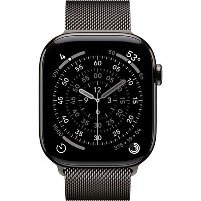 Умные часы Apple Watch Series 11, 46 mm, S-M/M-L Slate Titanium Milanese Loop - фото 52111
