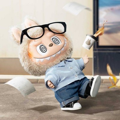 Pop Mart Labubu The Monsters Flip With Me 40cm - фото 52629