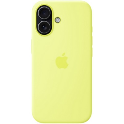 Чехол Apple iPhone 17 Silicone Case with MagSafe Neon Yellow - фото 54306