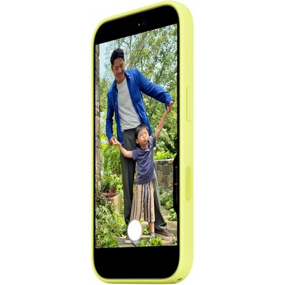 Чехол Apple iPhone 17 Silicone Case with MagSafe Neon Yellow - фото 54307