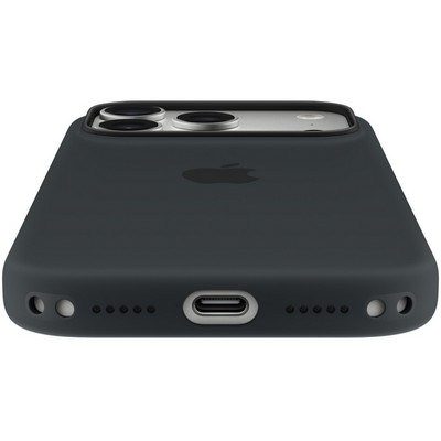 Чехол Apple iPhone 17 Pro Silicone Case with MagSafe Black - фото 54344