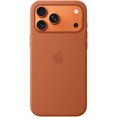 Чехол Apple iPhone 17 Pro Max Silicone Case with MagSafe Terra Cotta - фото 53250