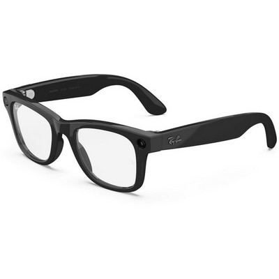 Умные очки Ray-Ban Wayfarer (Gen 2) RW4012 Shiny Black/ Transitions Graphite Green lenses Size M (50mm) - фото 55237