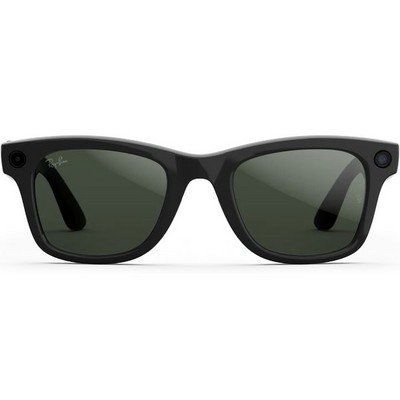 Умные очки Ray-Ban Wayfarer (Gen 2) RW4012 Shiny Black/ Transitions Graphite Green lenses Size M (50mm) - фото 55238