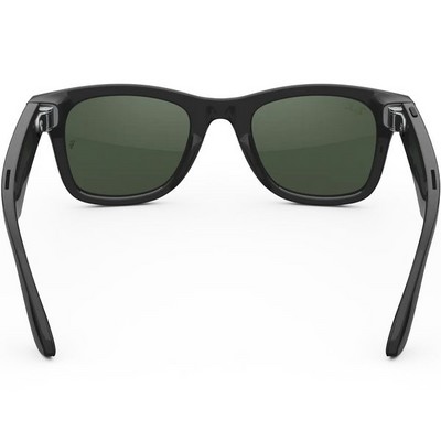 Умные очки Ray-Ban Wayfarer (Gen 2) RW4012 Shiny Black/ Transitions Graphite Green lenses Size M (50mm) - фото 55240