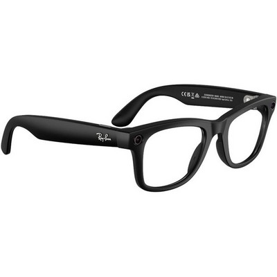Умные очки Ray-Ban Wayfarer (Gen 2) RW4012 Matte Black/Clear Size L (53mm) - фото 55261