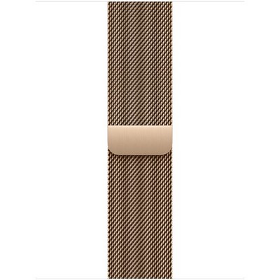 Ремешок Apple Watch 42mm Gold Milanese Loop - фото 55508