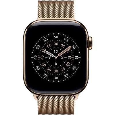 Ремешок Apple Watch 42mm Gold Milanese Loop - фото 55520