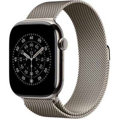 Ремешок Apple Watch 46mm Natural Milanese Loop - фото 55523