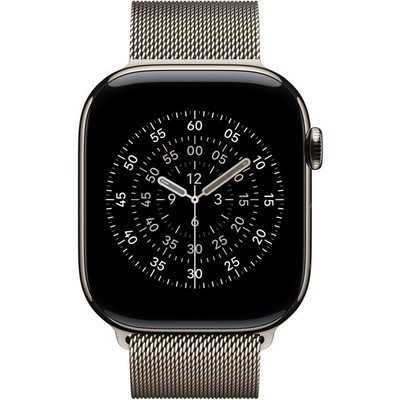 Ремешок Apple Watch 46mm Natural Milanese Loop - фото 55524