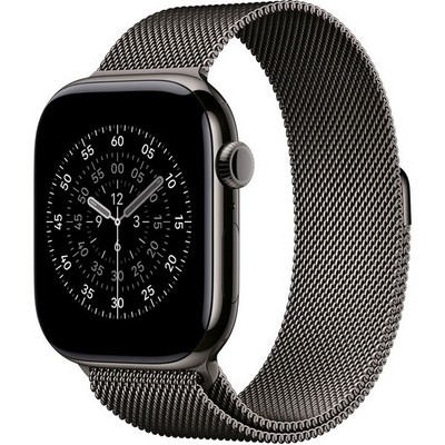 Ремешок Apple Watch 46mm Slate Milanese Loop - фото 55527
