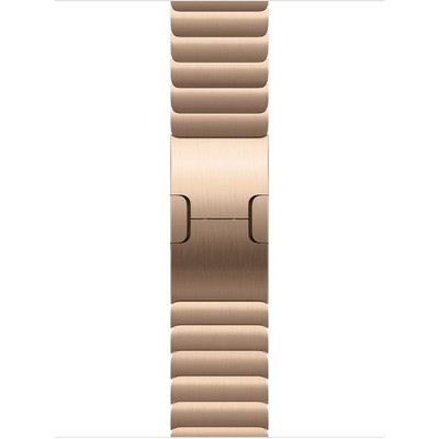 Ремешок Apple Watch 42mm Gold Link Bracelet - фото 55516