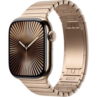 Ремешок Apple Watch 42mm Gold Link Bracelet - фото 55517
