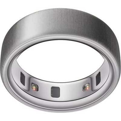 Умное кольцо Oura Ring 4 Size 7 Brushed Silver - фото 55678
