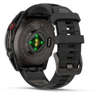 Умные часы Garmin Fenix 8 Pro 47mm Amoled Sapphire Titanium Carbon Gray 010-03198-01 - фото 55845