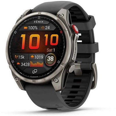 Умные часы Garmin Fenix 8 Pro 47mm Amoled Sapphire Titanium Graphite 010-03198-11 - фото 55836