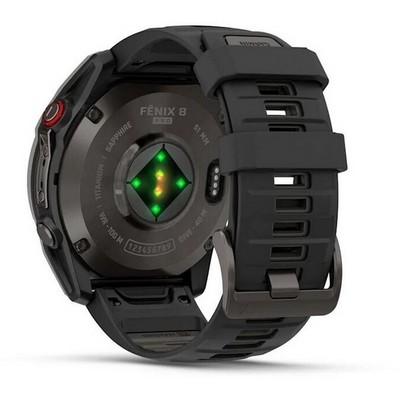 Умные часы Garmin Fenix 8 Pro 51mm Amoled Sapphire Titanium Carbon Gray 010-03199-01 - фото 55861