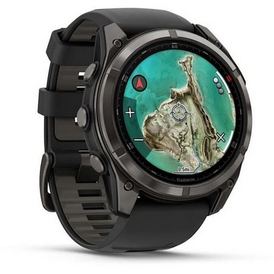 Умные часы Garmin Fenix 8 Pro 51mm MicroLED Sapphire Titanium Carbon Gray 010-03380-01 - фото 55875