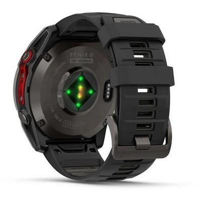 Умные часы Garmin Fenix 8 Pro 51mm MicroLED Sapphire Titanium Carbon Gray 010-03380-01 - фото 55878