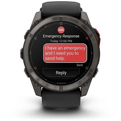 Умные часы Garmin Fenix 8 Pro 51mm MicroLED Sapphire Titanium Carbon Gray 010-03380-01 - фото 55879