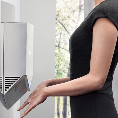 Сушилка для рук Dyson AirBlade V HU02 Nickel - фото 56578