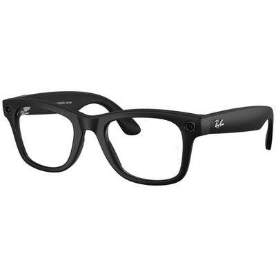 Умные очки Ray-Ban Wayfarer (Gen 2) RW4012 Shiny Black/ Transitions Gray lenses Size L - фото 57901