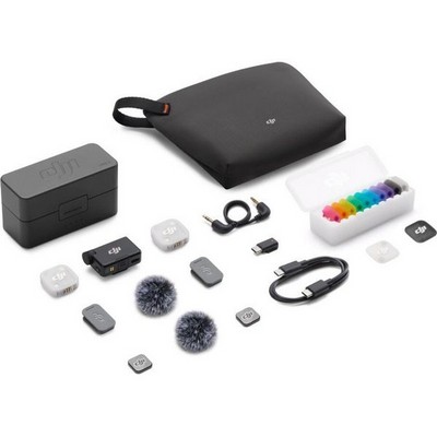 Беспроводной микрофон DJI Mic Mini 2 (2TX + 1RX + Charging Case) - фото 58337