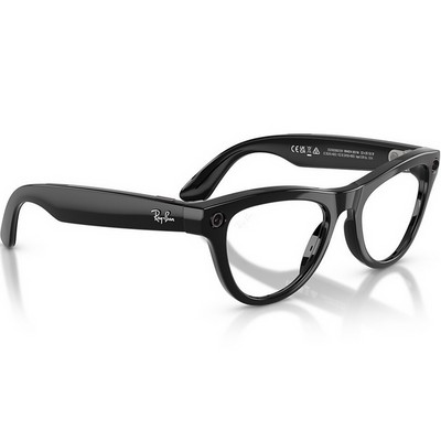 Умные очки Ray-Ban Skyler (Gen2) RW4014 Shiny Black/ Transitions Graphite Green lenses Size M (52mm) - фото 58480