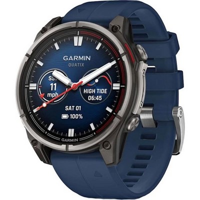 Умные часы Garmin Quatix 8 47mm Amoled Sapphire Titanium Black 010-02904-50 - фото 58666