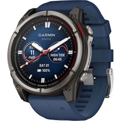 Умные часы Garmin Quatix 8 51mm Amoled Sapphire Titanium Black 010-02905-91 - фото 58668