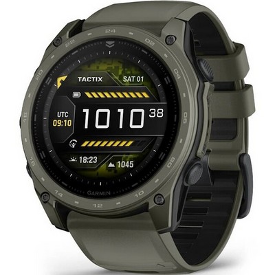 Умные часы Garmin Tactix 8 51mm Amoled Cerakote Sapphire Olive 010-04553-11 - фото 58687