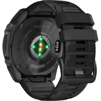 Умные часы Garmin Tactix 8 51mm Amoled Sapphire Applied Ballistic Solver Silicone Band 010-03406-00 - фото 58711