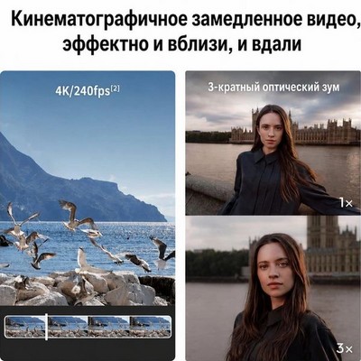 Экшн-камера DJI Osmo Pocket 4P Vlog Combo Black - фото 58827