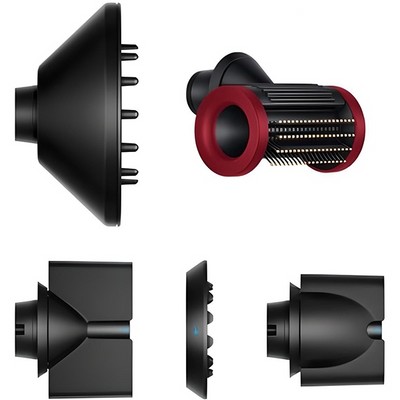 Фен Dyson Supersonic Nural HD16 Red Velvet/Gold с кейсом - фото 59759