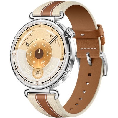 Умные часы Huawei Watch GT 6 41mm Brown Composite Leather Strap - фото 60062