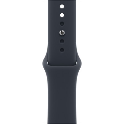 Умные часы Apple Watch Series 12 42mm GPS Space Gray Aluminum Case with Navy Blue Sport Band SM/ML - фото 60659