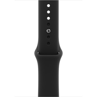 Умные часы Apple Watch Series 12 46mm GPS Black Aluminum Case with Black Sport Band SM/ML - фото 60780