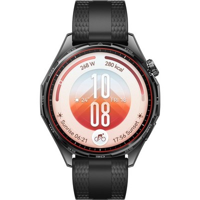 Умные часы Huawei Watch GT 7 46mm Black EasyCross Fluoroelastomer Strap - фото 61170