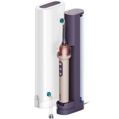 Электрическая зубная щетка Dyson CameraJet Electric Toothbrush with Flosser Ceramic Pink - фото 61189