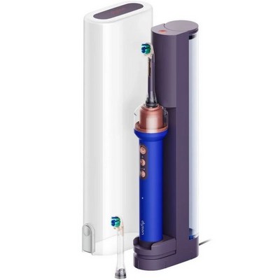Электрическая зубная щетка Dyson CameraJet Electric Toothbrush with Flosser Ceramic Ultra Blue - фото 61190
