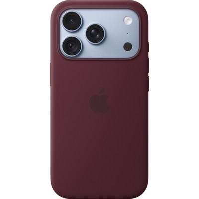 Чехол Apple iPhone 18 Pro Silicone Case with MagSafe Burgundy - фото 61504