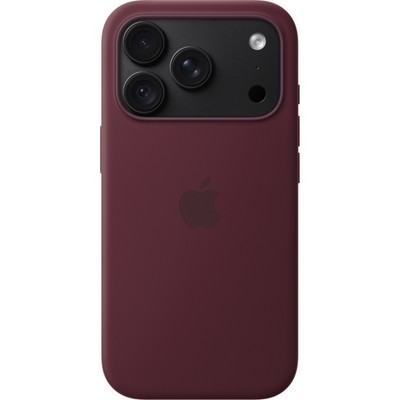 Чехол Apple iPhone 18 Pro Silicone Case with MagSafe Burgundy - фото 61506