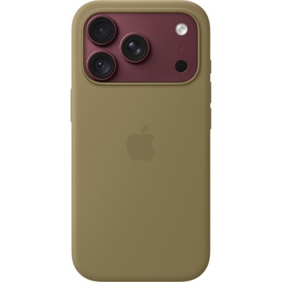 Чехол Apple iPhone 18 Pro Silicone Case with MagSafe Olive - фото 61515