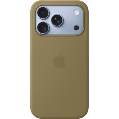 Чехол Apple iPhone 18 Pro Silicone Case with MagSafe Olive - фото 61516