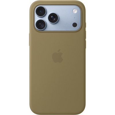 Чехол Apple iPhone 18 Pro Max Silicone Case with MagSafe Olive - фото 61545