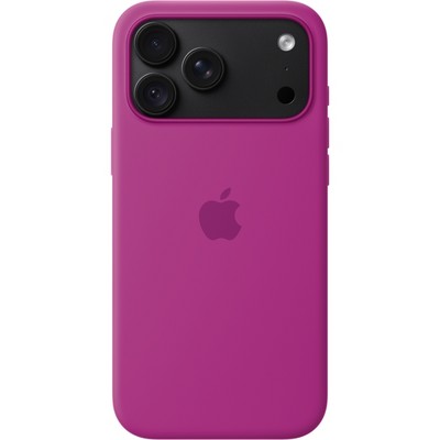 Чехол Apple iPhone 18 Pro Max Silicone Case with MagSafe Magenta - фото 61558