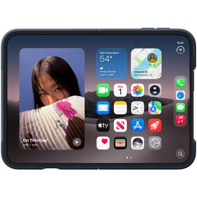 Чехол Apple iPhone Duo Case Navy Blue - фото 62677