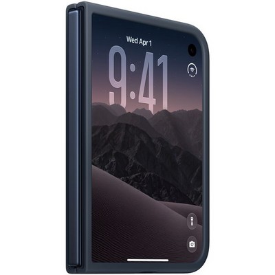 Чехол Apple iPhone Duo Case Navy Blue - фото 62679